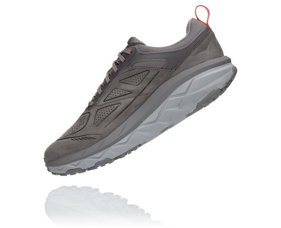 Hoka One One Challenger Låga Gore-Tex Trailskor Herr - Grå - THSGP-8023